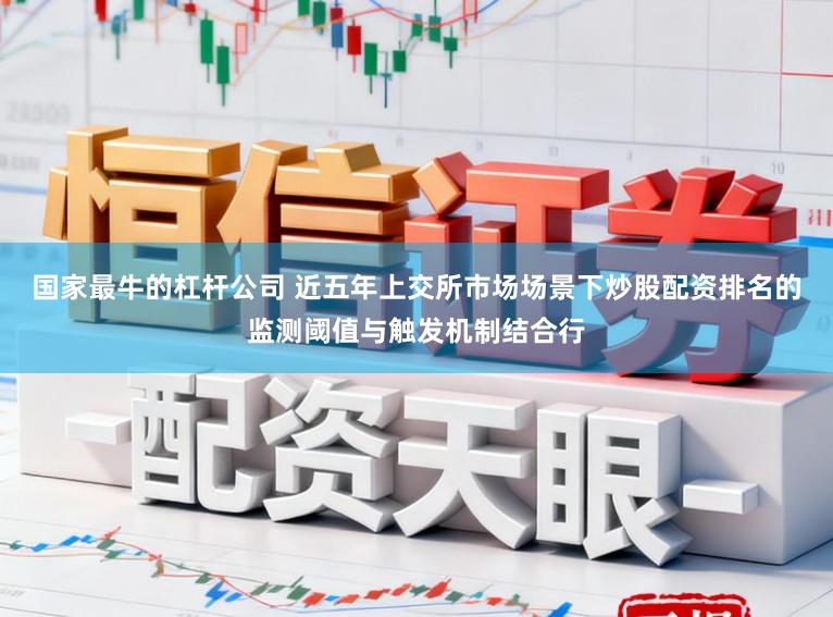 国家最牛的杠杆公司 近五年上交所市场场景下炒股配资排名的监测阈值与触发机制结合行