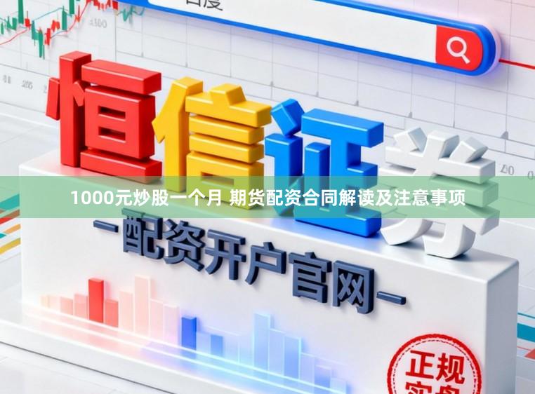 1000元炒股一个月 期货配资合同解读及注意事项
